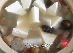 白萝卜炖豆腐小砂锅的做法图解4
