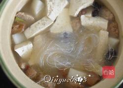 白萝卜炖豆腐小砂锅的做法图解5