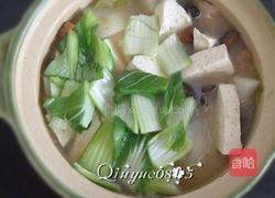 白萝卜炖豆腐小砂锅的做法图解6