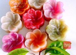 五彩肉皮冻之富贵花开的做法图解16