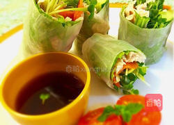 迎春（沙拉春卷）的做法图解11