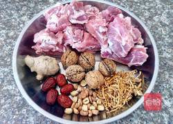 虫草花核桃猪骨汤的做法图解1