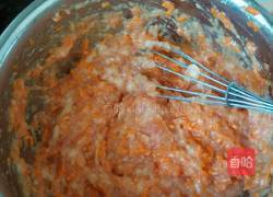 宝宝主食胡罗卜肉馅水饺的做法图解3