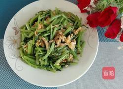 鸡蛋炒茼蒿的做法图解8