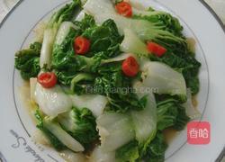 耗油小白菜的做法图解5