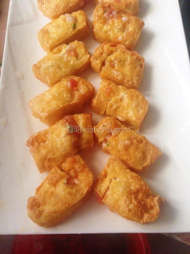 全部做好，然后摆好盘