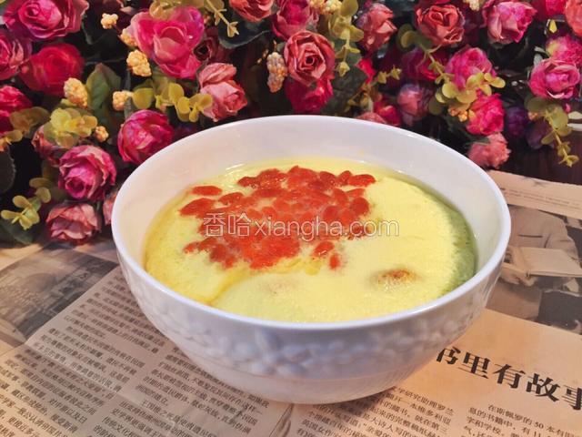 枸杞蒸蛋
