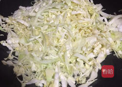 清炒包菜的做法图解3