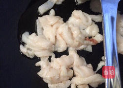 有机花菜炒肉的做法图解8