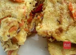 胡萝卜鸡蛋饼的做法图解11