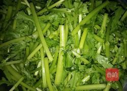 蒜蓉茼蒿的做法图解3