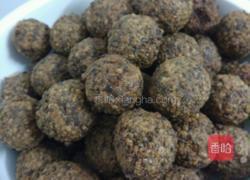 油炸绿豆丸子的做法图解5