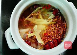 虫草花老鸡汤的做法图解4