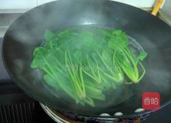 菠菜虾仁粥的做法图解2