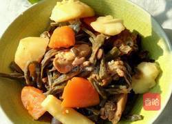 干豆角炖鸡块的做法图解12