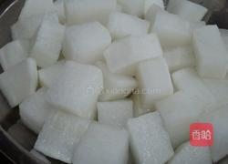 飞排炖白萝卜的做法图解2