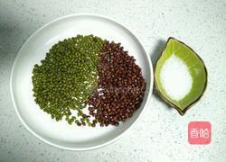 双豆 豆浆的做法图解1