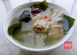 海带黄豆排骨汤的做法图解7