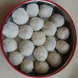 椰蓉豆沙糯米糍的做法[图]