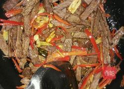 双椒炒牛肉的做法图解8