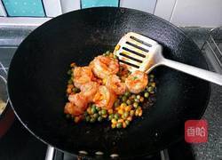 杂蔬番茄炒虾仁的做法图解13