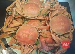 盐水河蟹的做法图解3