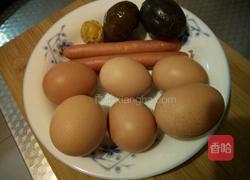 五彩蒸蛋膏(高)的做法图解1