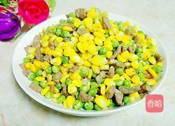碗豆玉米炒肉的做法图解8