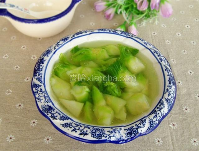 儿菜清汤