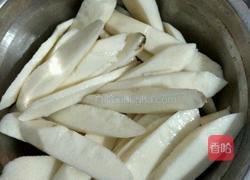 山药炒肉片的做法图解3
