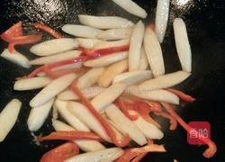 山药炒肉片的做法图解4