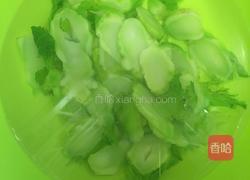 素炒儿菜的做法图解4