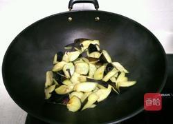 青椒炒茄子的做法图解3