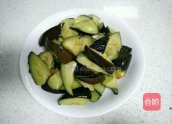 青椒炒茄子的做法图解4