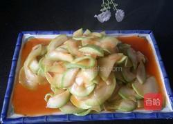 糖醋西葫芦的做法图解10