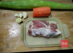 咸肉青笋片的做法图解1