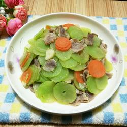 咸肉青笋片的做法[图]