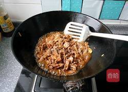 大葱爆牛肉的做法图解6