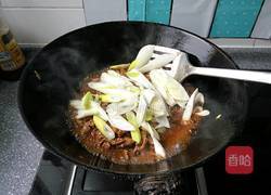 大葱爆牛肉的做法图解7