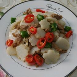 山药炒肉丝的做法[图]