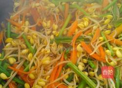  素炒豆芽的做法图解5