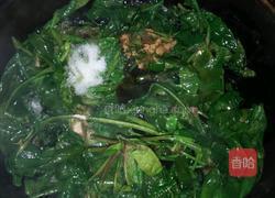 蒜香菠菜的做法图解3