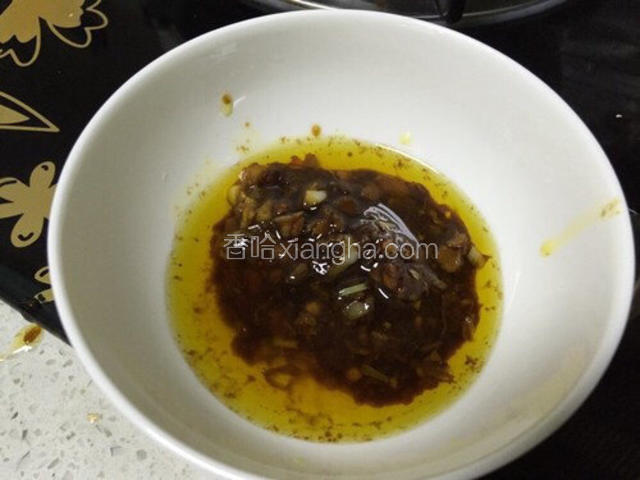 香喷喷的浇酱完成