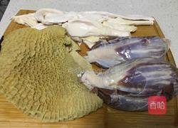 卤三宝的做法图解1