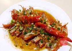 蒜蓉开边虾的做法图解5