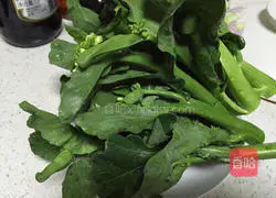 Illustration of stir-fried kale 2