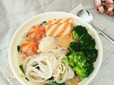 葱香米粉汤