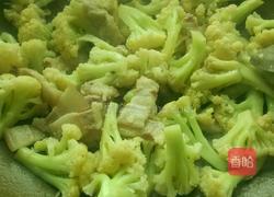清炒花菜的做法图解4
