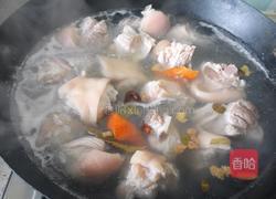 红豆猪蹄汤的做法图解4