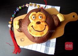 趣味猴子面包的做法图解10